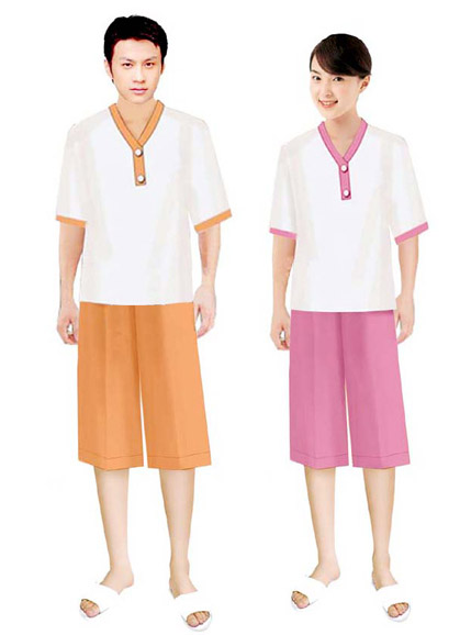 银川桑拿服设计