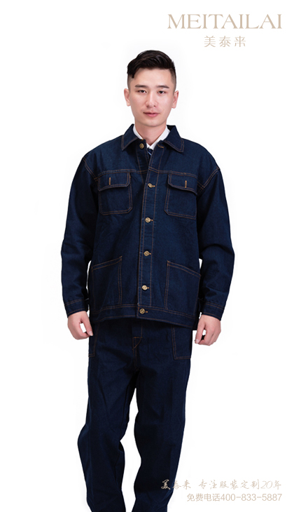 银川牛仔工作服生产