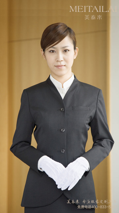 银川中式风酒店服装定制